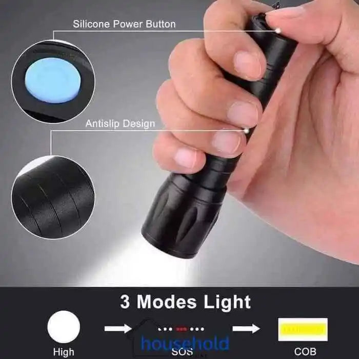 Rechargeable Mini Hi Power Flash LED Light