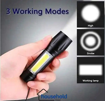 Mini Led Flash Rechargeable Mini Flash LED Light – House Hold Point
