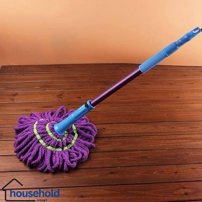 360-Degree Rotating Self Wringing Microfiber Mop