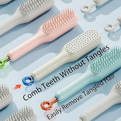 Self Cleaning Hair Comb Brush