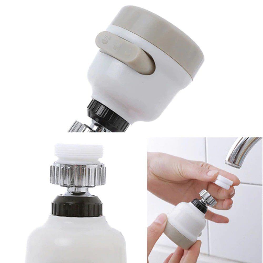 3 in 1 Rotating Shower Tap