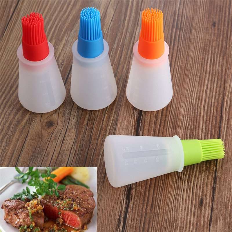 Silicone Oil Brush Bottle