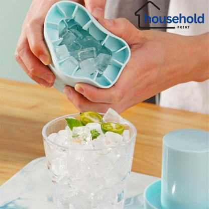 Mini Silicone Ice Cube Bucket