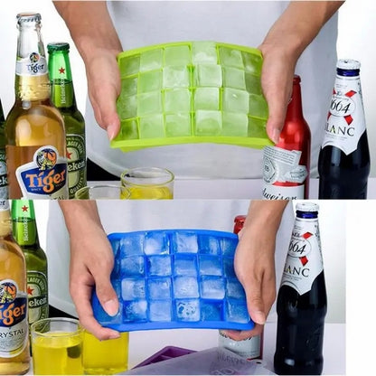 Silicone Ice Cube Tray With Lid