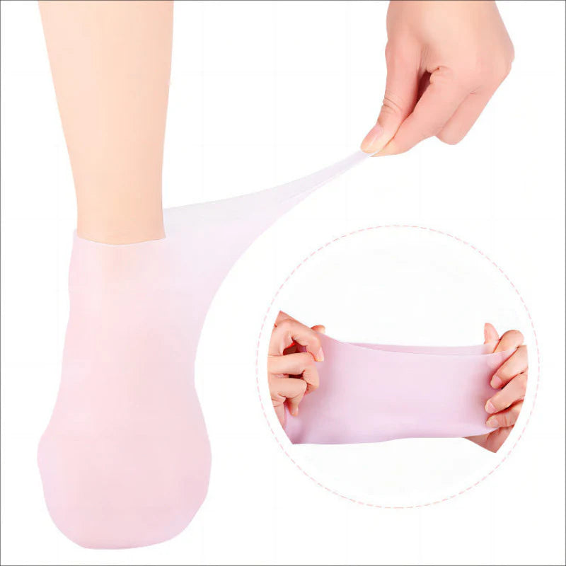 Silicone Moisturizing Gel Socks Pairs