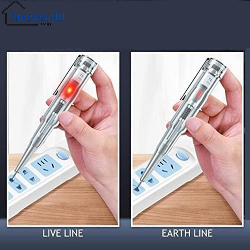 Dual Circuit Electric LED Induction Power Tester Pen (Pack Of 2)