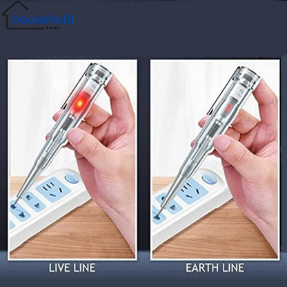 Dual Circuit Electric LED Induction Power Tester Pen (Pack Of 2)
