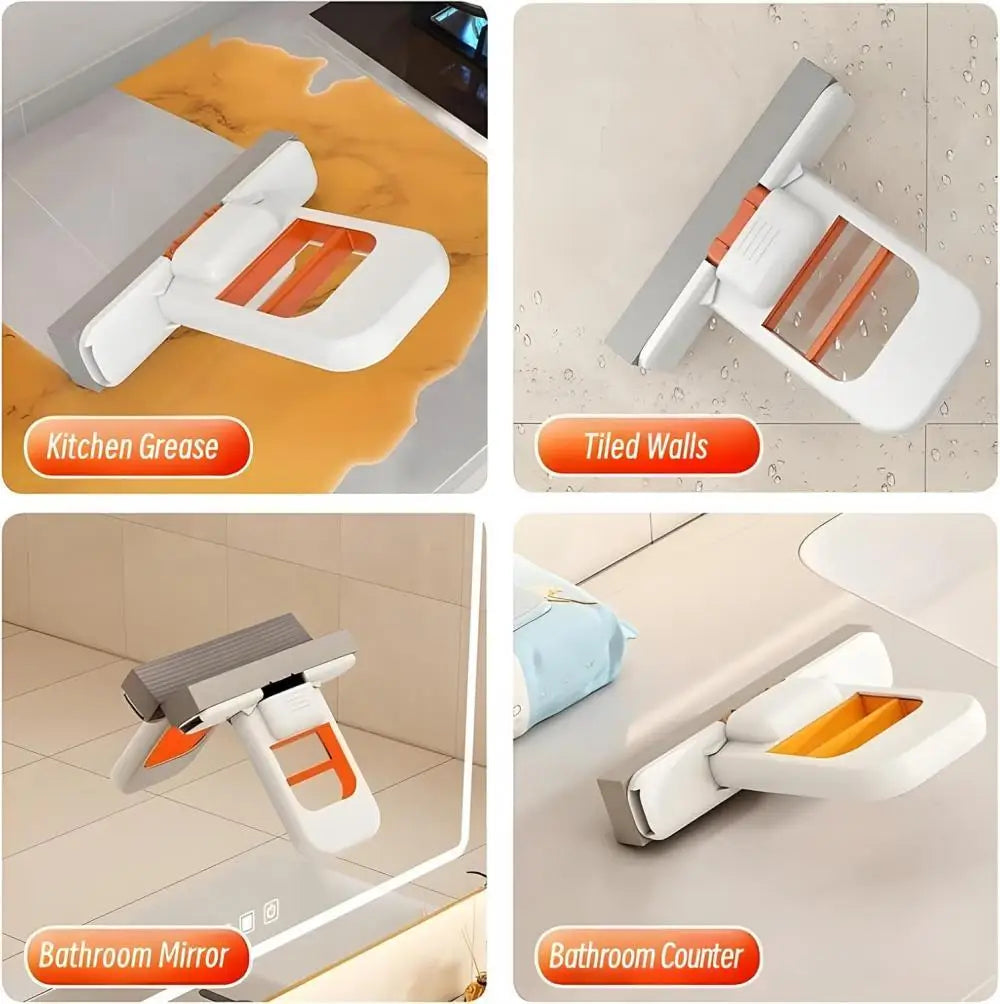 Smart Space-Saving Foldable Mop