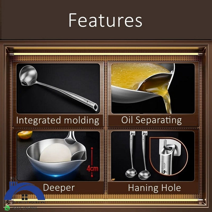 Stainless Steel Oil Filter Spoon