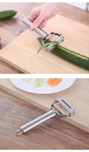 Stainless Steel Peeler 2 In 1