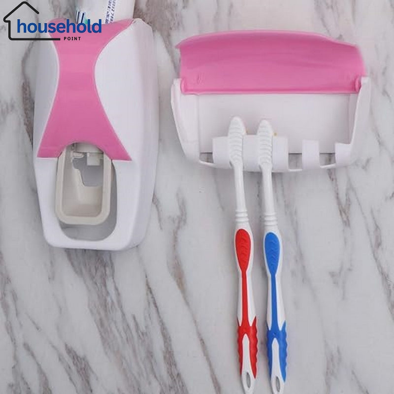 Toothpaste Dispenser With Brush Holder 2.0