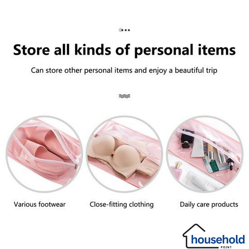 Travel Hanging Shoe Storage Bag (Pack Of 5)