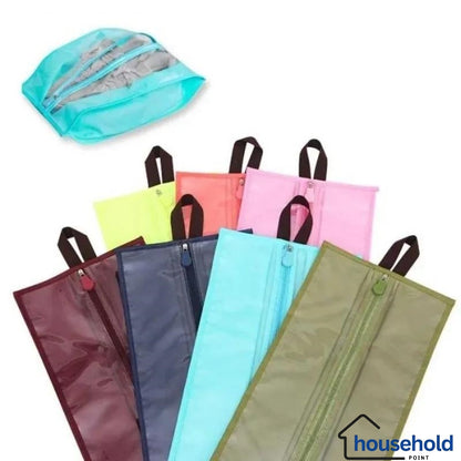 Travel Hanging Shoe Storage Bag (Pack Of 5)