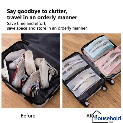 Travel Hanging Shoe Storage Bag (Pack Of 5)