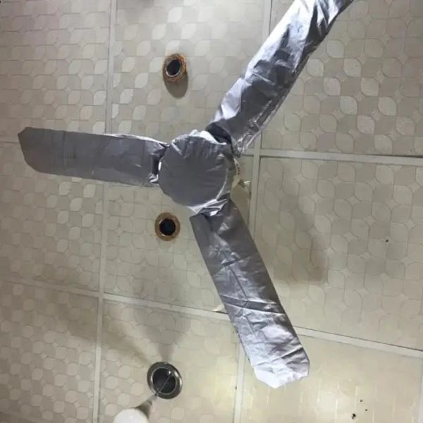 Ultimate Dust-Proof Ceiling Fan Cover (Universal Fit)