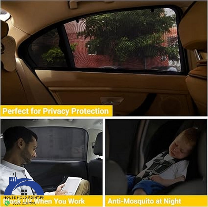 4pcs Universal Car Window Shades