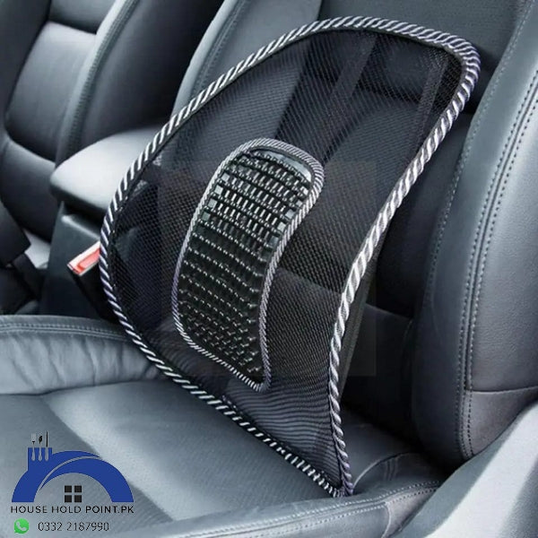 Universal Mesh Back Support Cushion for Cars and Chairs