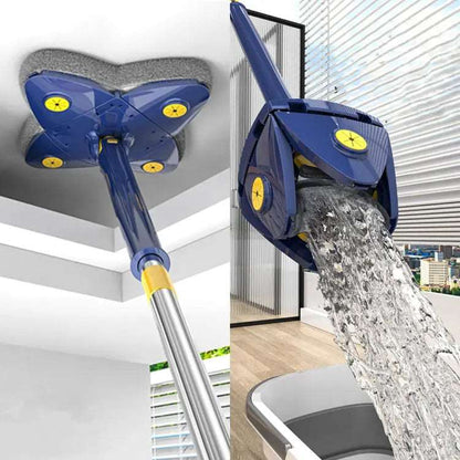 360 Rotatable Flower Shape Squeeze Mop