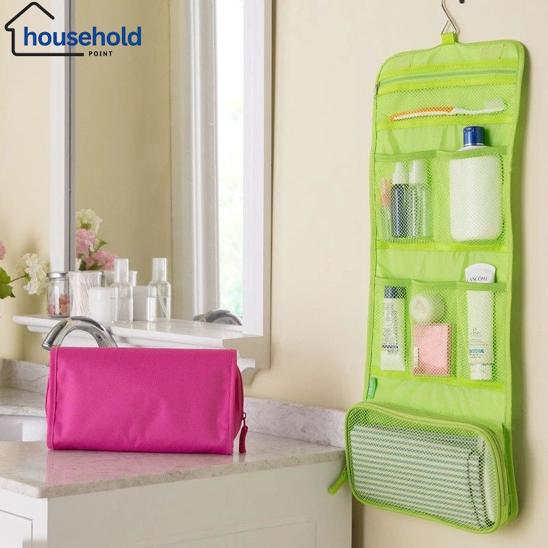 Foldable Hanging Toiletry Organiser