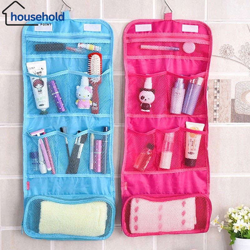 Foldable Hanging Toiletry Organiser