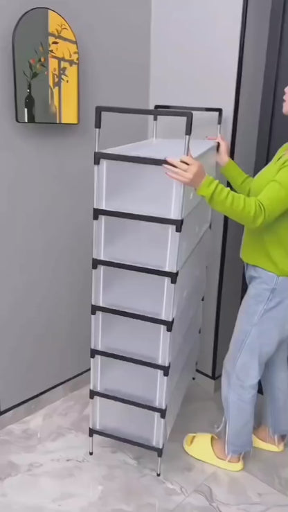 Dustproof Multi Layer Shoe Rack