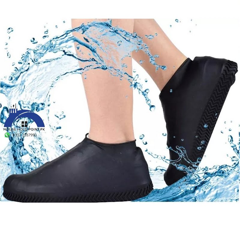 Waterproof Silicone Shoe Covers Black Default Title