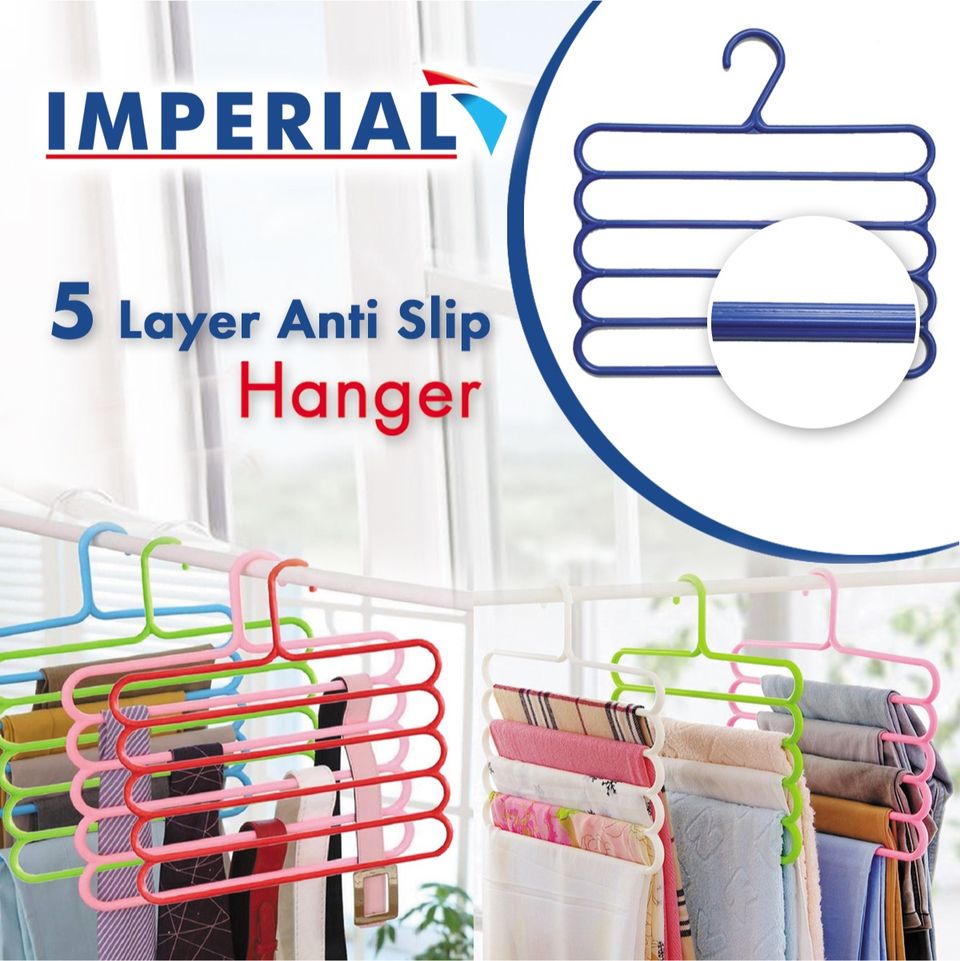 Plastic Pant/ Trouser Hanger (Pack Of 2) Default Title