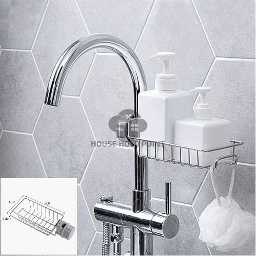 Faucet Organizer Rack (Stainless Steel) Default Title