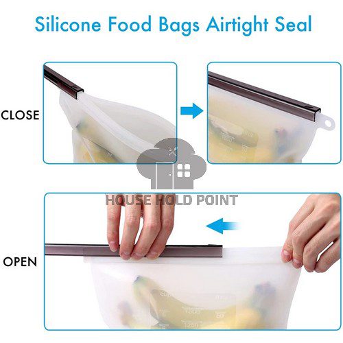 Re Usable Airtight Food Bag (1 Piece)