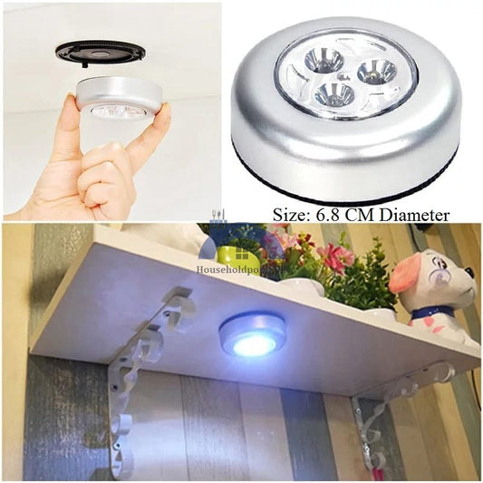 Stick On LED Touch Light (Pack of 2) Default Title