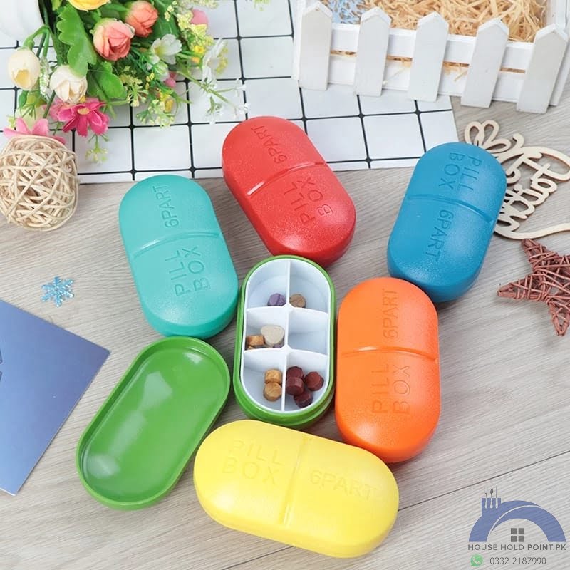 Cute Pill Shaped Box (Pack Of 2)