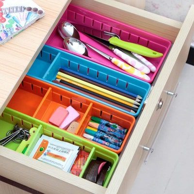 Drawer Adjustable Partition Basket