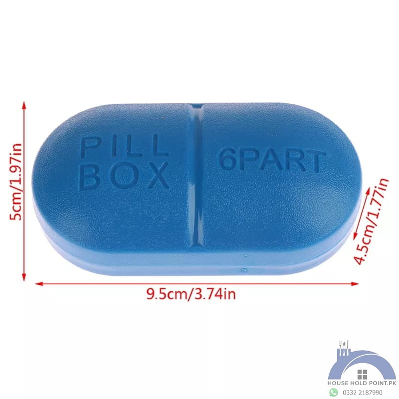 Cute Pill Shaped Box (Pack Of 2)