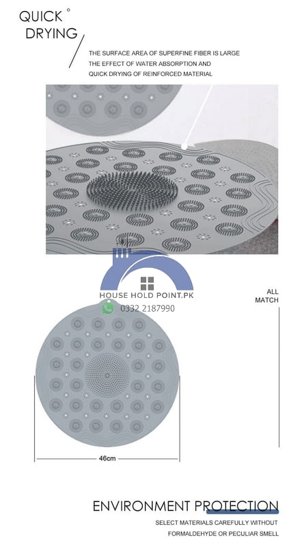 Silicone Floor Mat Non Slip