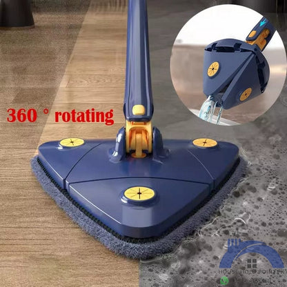 360 Rotating Triangle Twist Mop