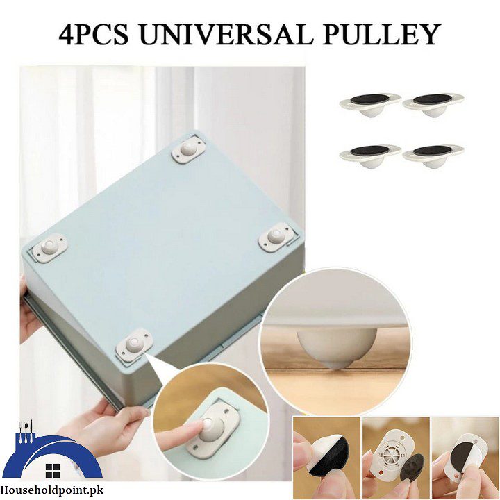 4pcs Stick On Pulley Set Default Title