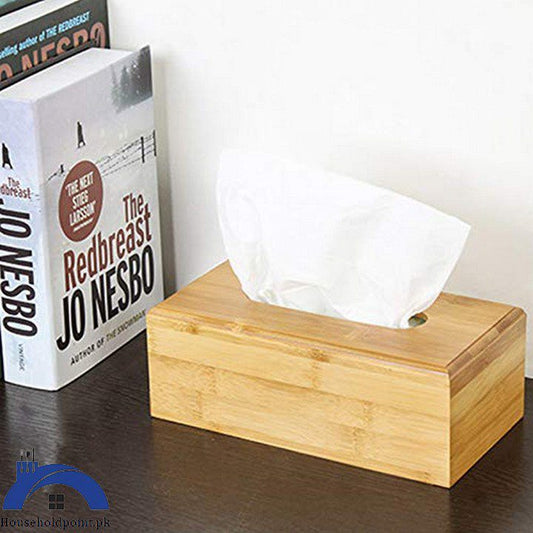 Wooden Tissue Box Default Title