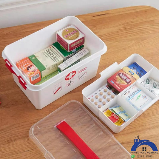 Portable First Aid Medicine Box Default Title