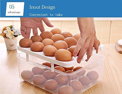 Double Layer Egg Box 32 Grid