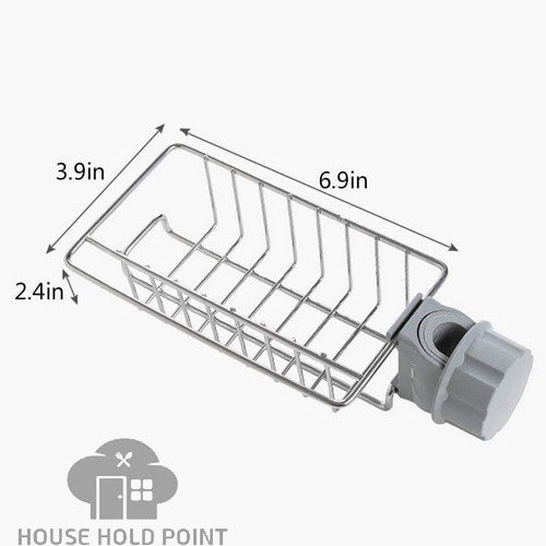 Faucet Organizer Rack (Stainless Steel)