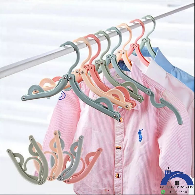 Folding Travel Clothes Hanger (Pack Of 2) Default Title