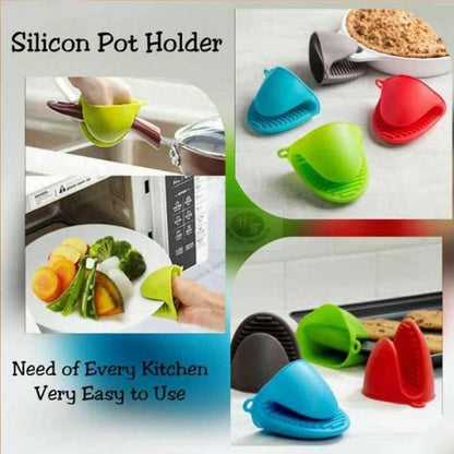 Silicone Pot Holder (2 Pairs) Default Title