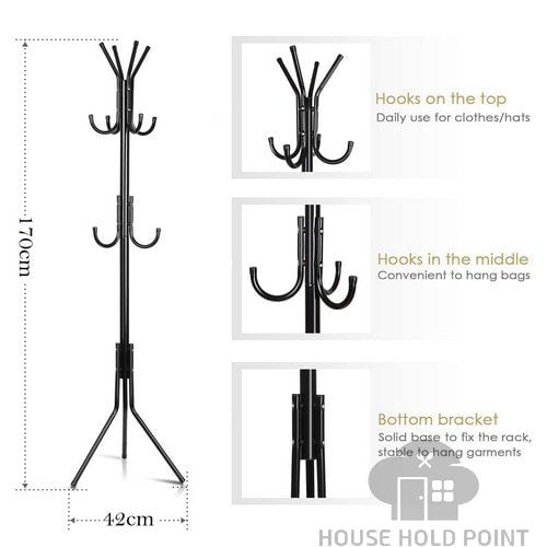 Metal Coat Rack