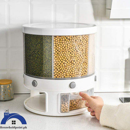 6 in 1 Revolving Cereal Dispenser 10KG