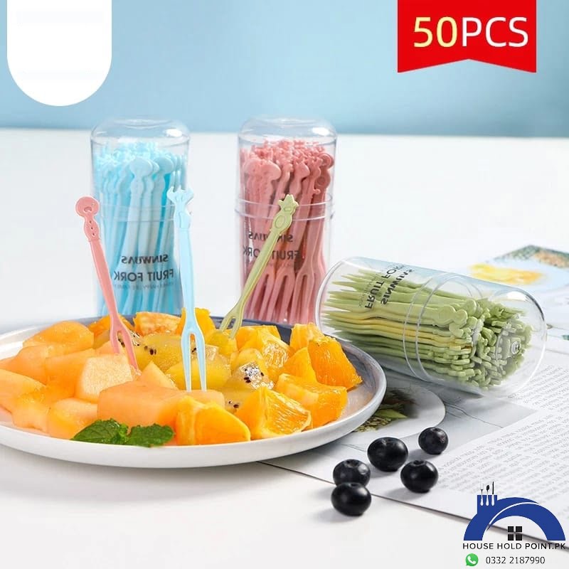 5oPcs Fruit Fork Set Default Title