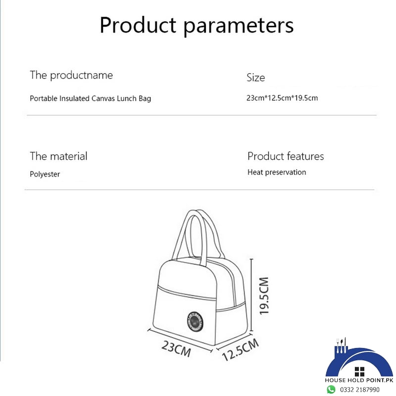 Portable Thermal Lunch Bag