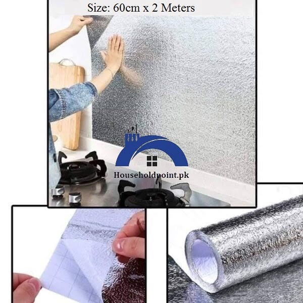 Aluminium Kitchen Sticker Roll – House Hold Point