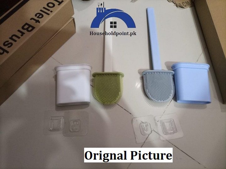 Silicone Toilet Brush With Holder