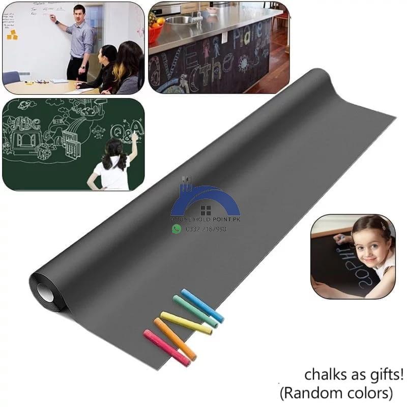 Stick On Blackboard With Chalks Default Title