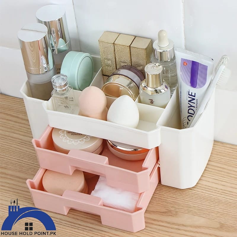 Two Drawer Cosmetic Organizer